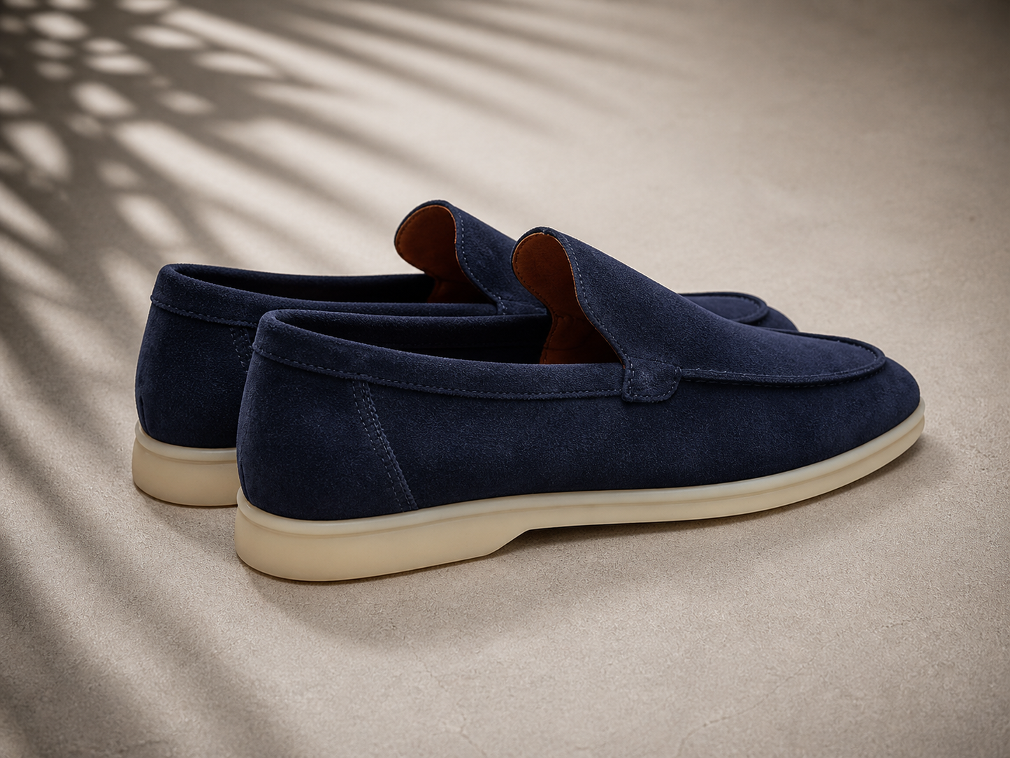 Onyx Navy Blue Suede Loafer
