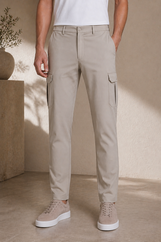 Ébano Beige Cargo Tailored