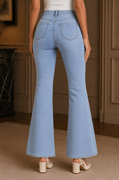 Azure Flare Jeans