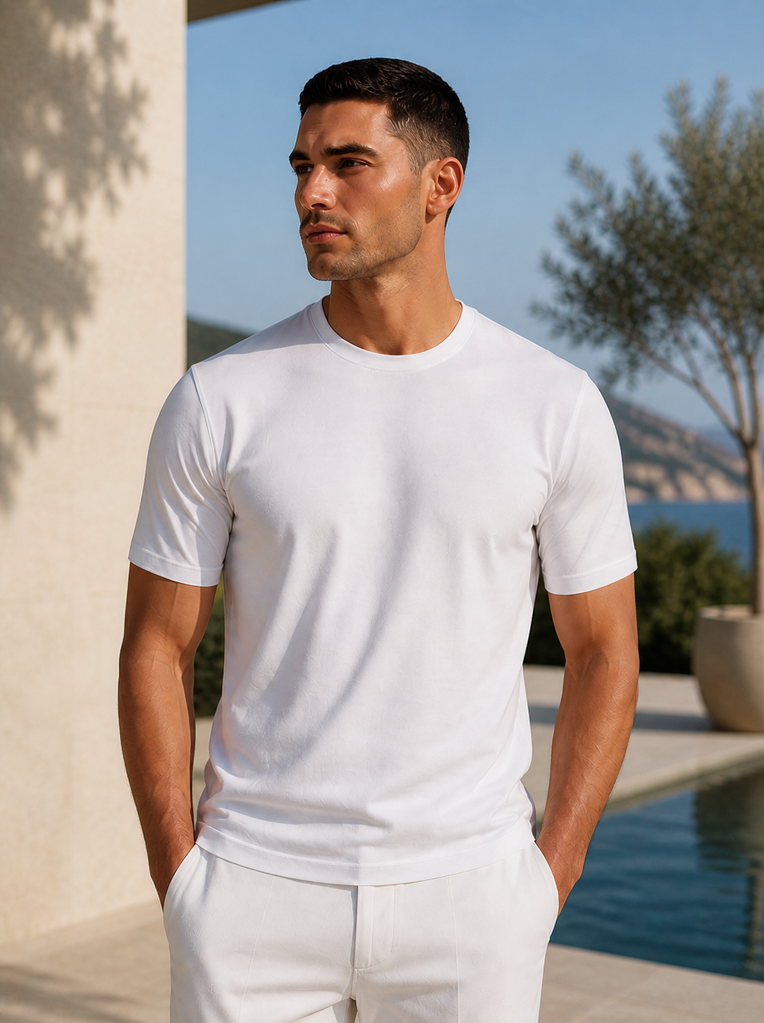 White Essence Tee