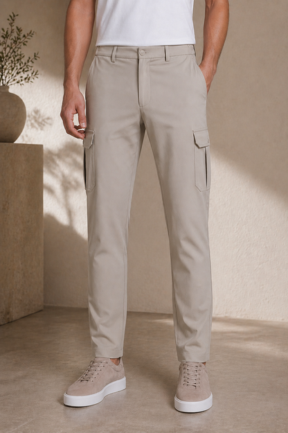 Ébano Beige Cargo Tailored