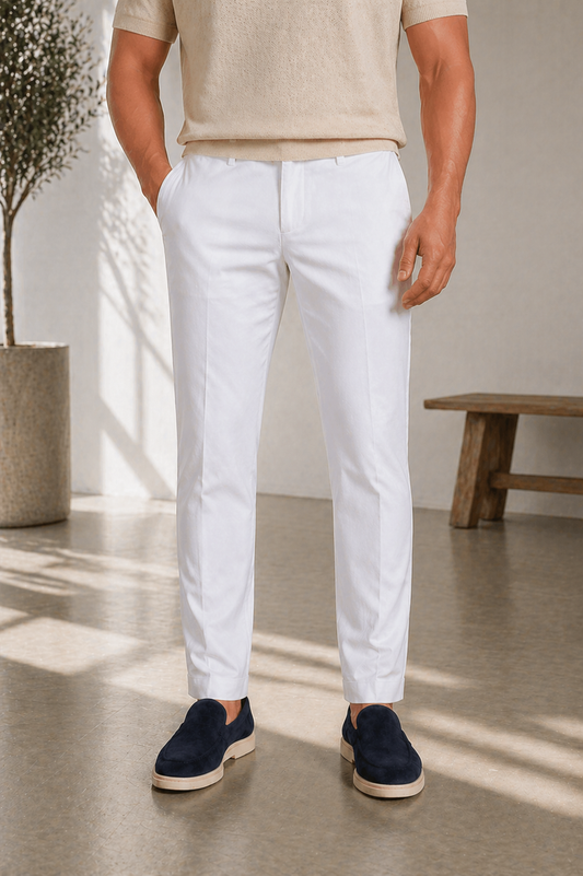 Midnight White Tailored Slim