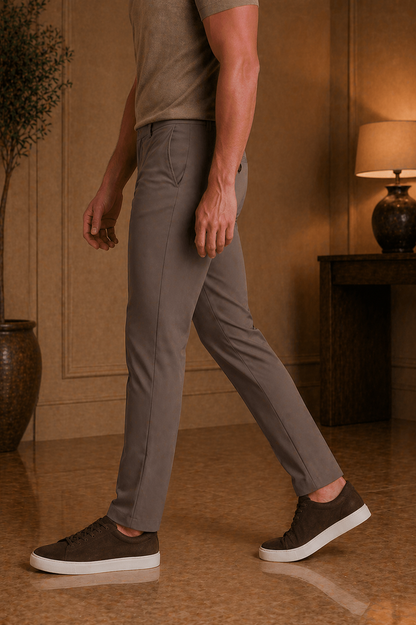 Midnight Brown Tailored Slim