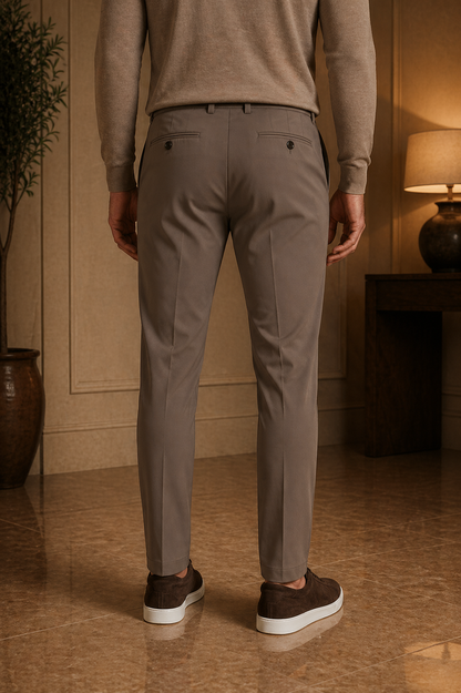 Midnight Brown Tailored Slim
