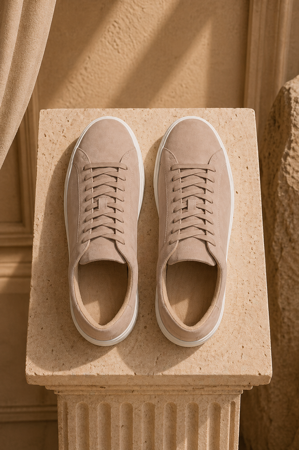 Arena Beige Suede Court