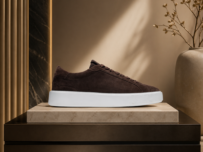 Arena Dark Brown Suede Court