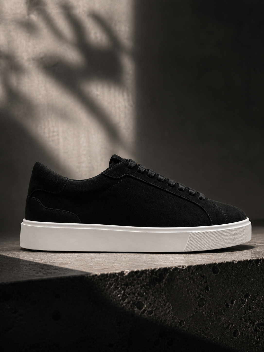 Arena Black Suede Court